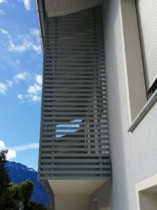 Rivestimento facciata dietre srl in alluminio